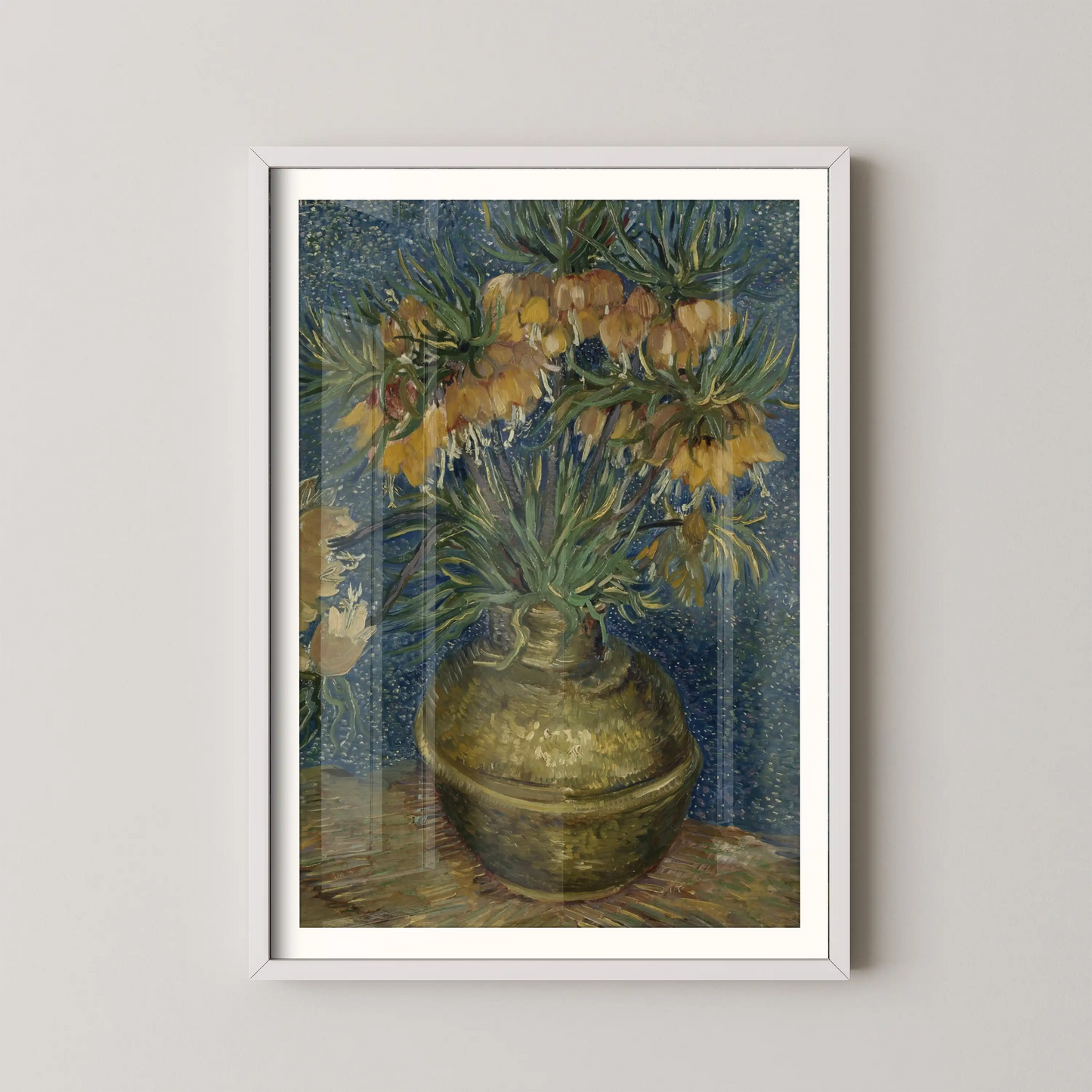 Imperial Fritillaries in a Copper Vase by Vincent Van Gogh (1887)