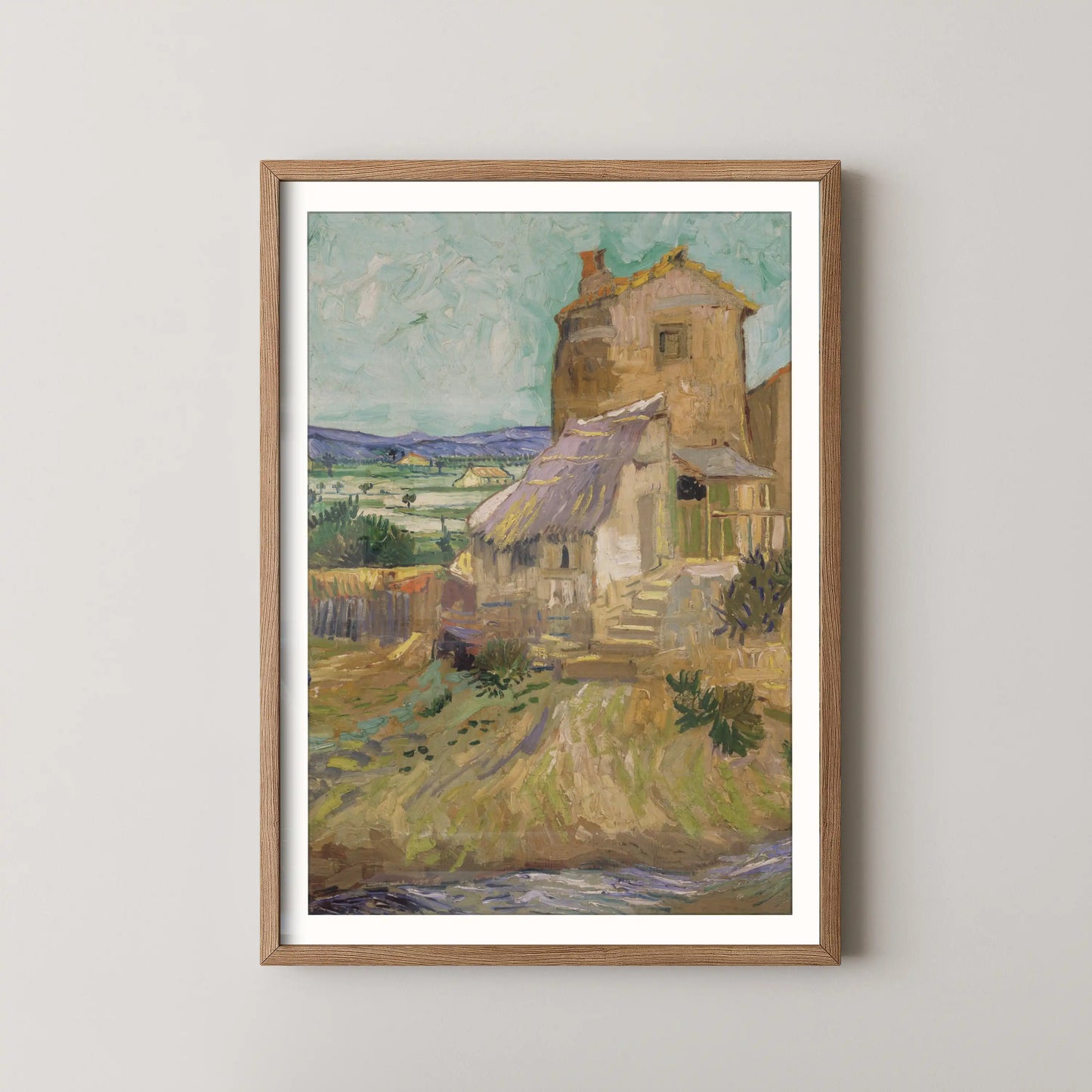 La maison de La Crau (The Old Mill) by Vincent Van Gogh (1888)