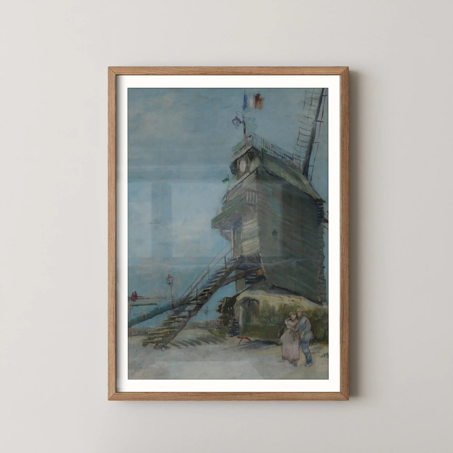 Le Moulin de la Galette by Vincent Van Gogh (1886)