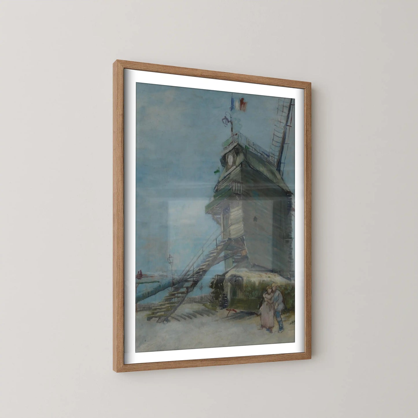 Le Moulin de la Galette by Vincent Van Gogh (1886)