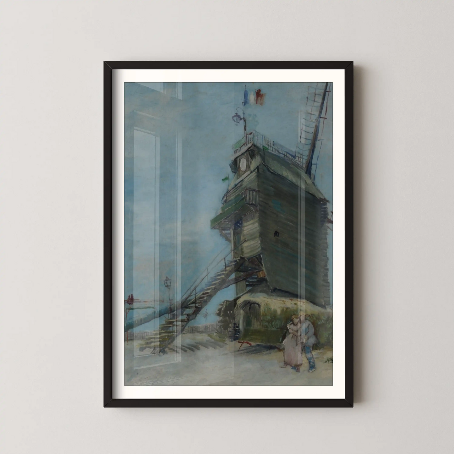 Le Moulin de la Galette by Vincent Van Gogh (1886)