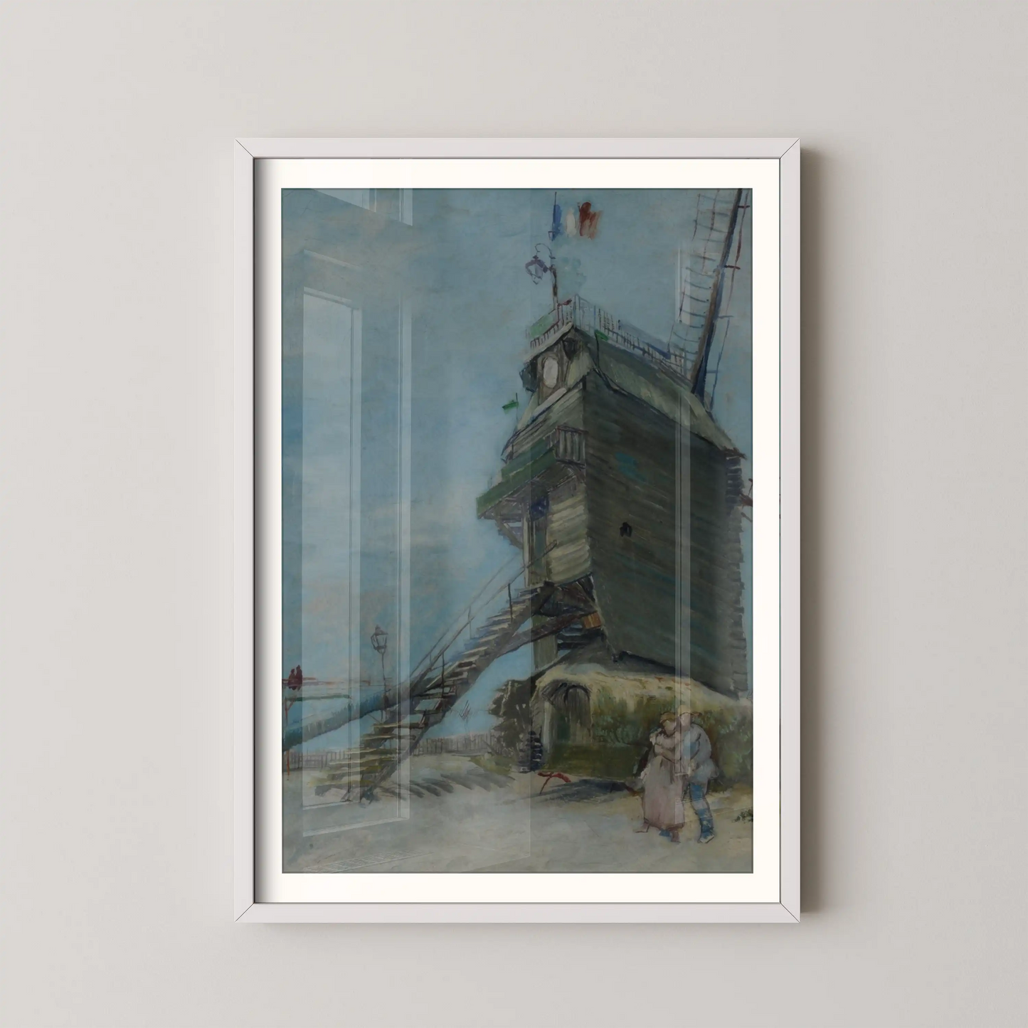 Le Moulin de la Galette by Vincent Van Gogh (1886)