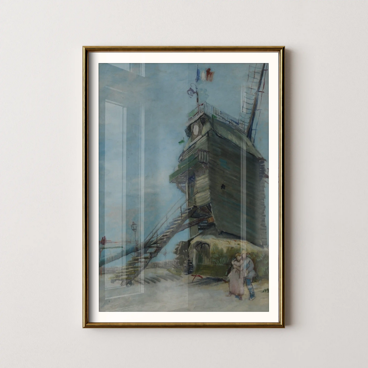 Le Moulin de la Galette by Vincent Van Gogh (1886)