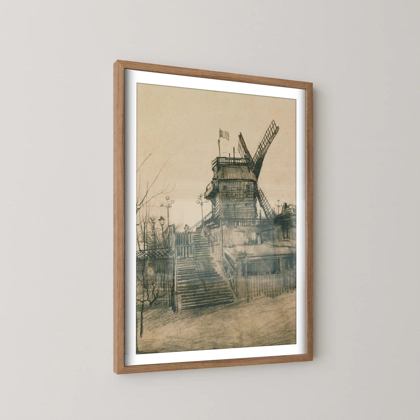 Moulin de la Galette by Vincent Van Gogh