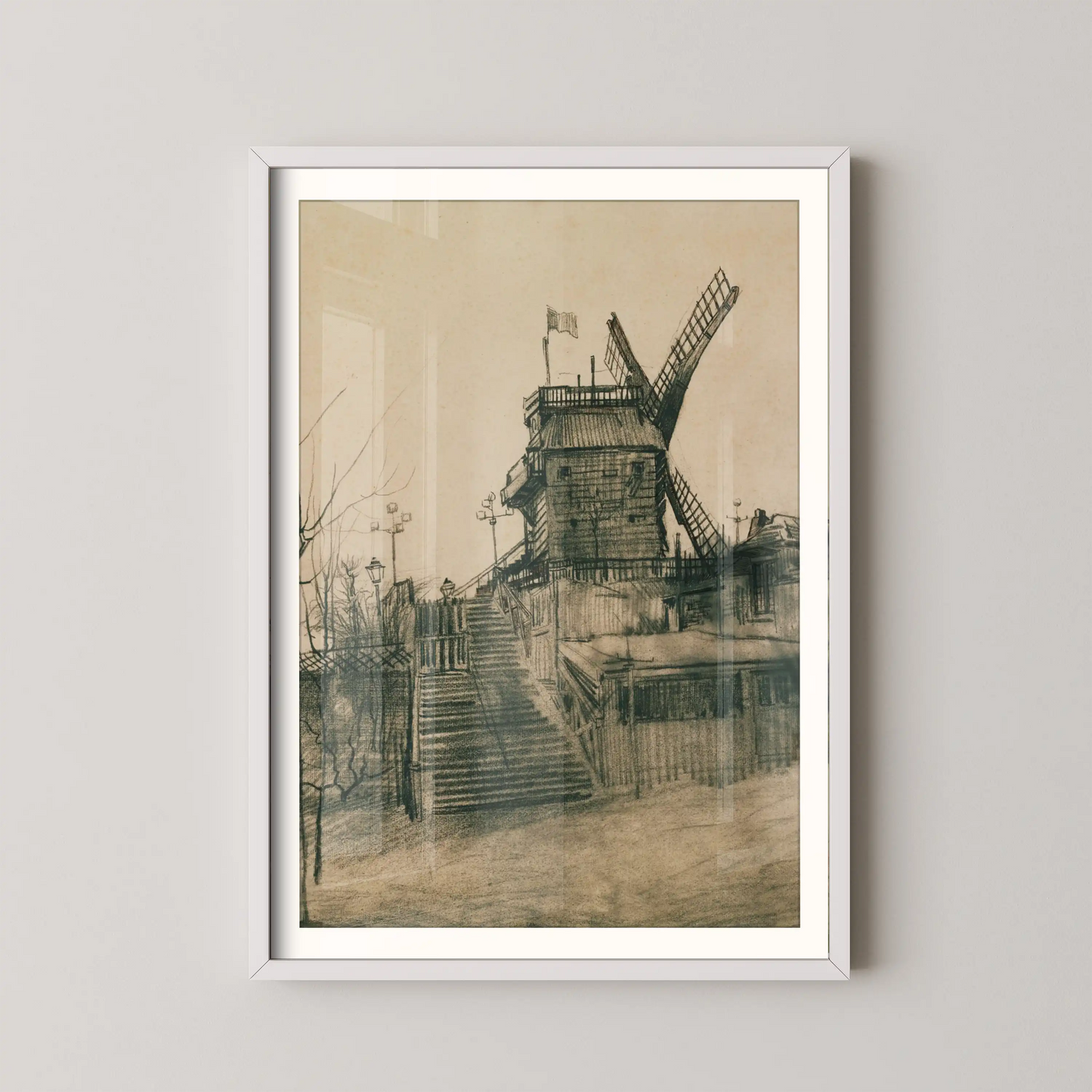 Moulin de la Galette by Vincent Van Gogh