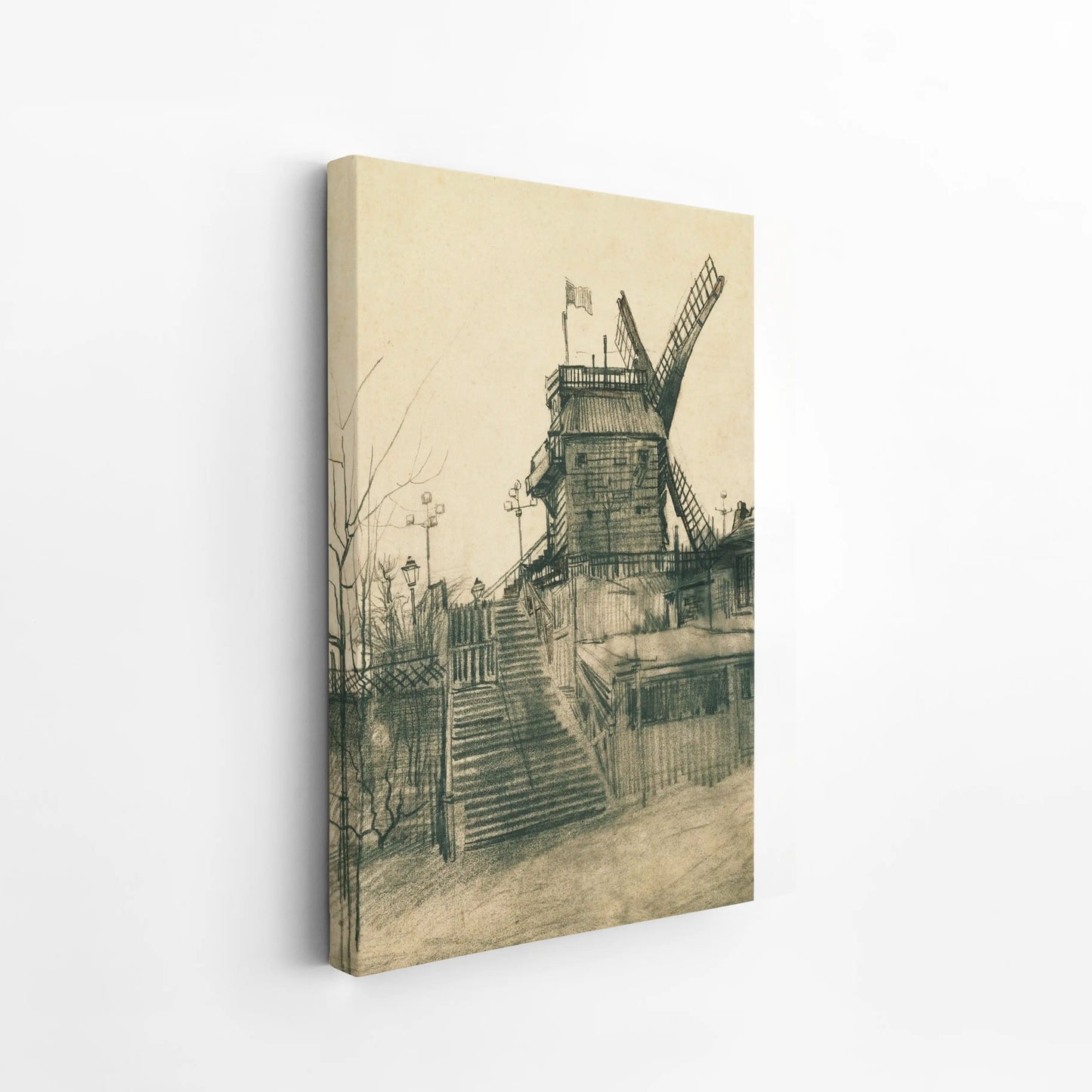 Moulin de la Galette by Vincent Van Gogh