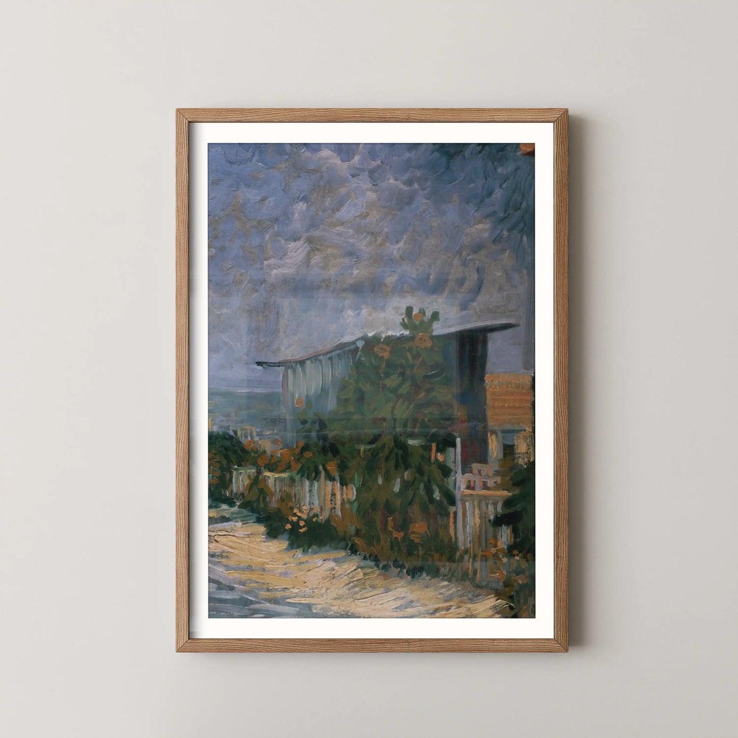 Shelter on Montmartre by Vincent Van Gogh (1887)