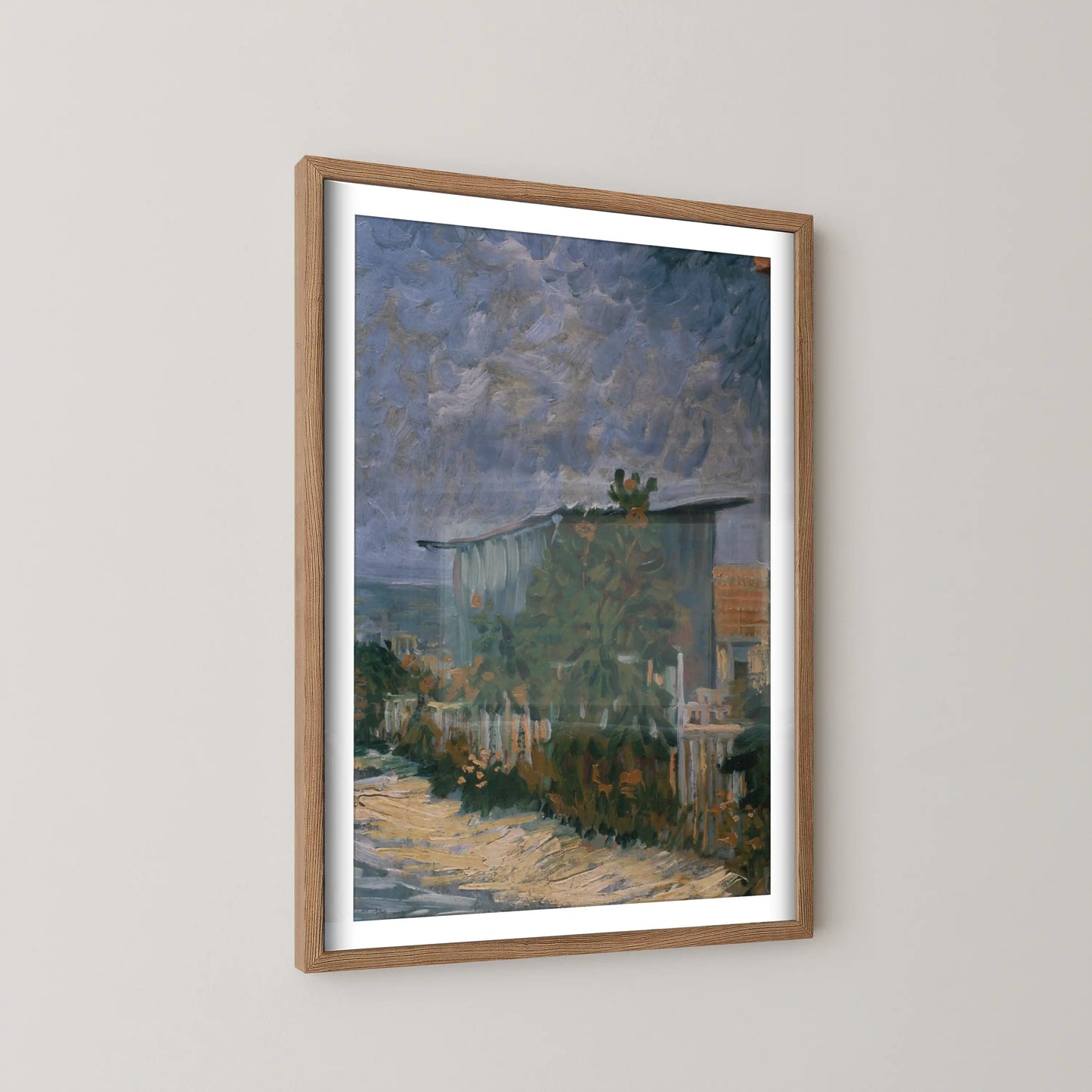 Shelter on Montmartre by Vincent Van Gogh (1887)
