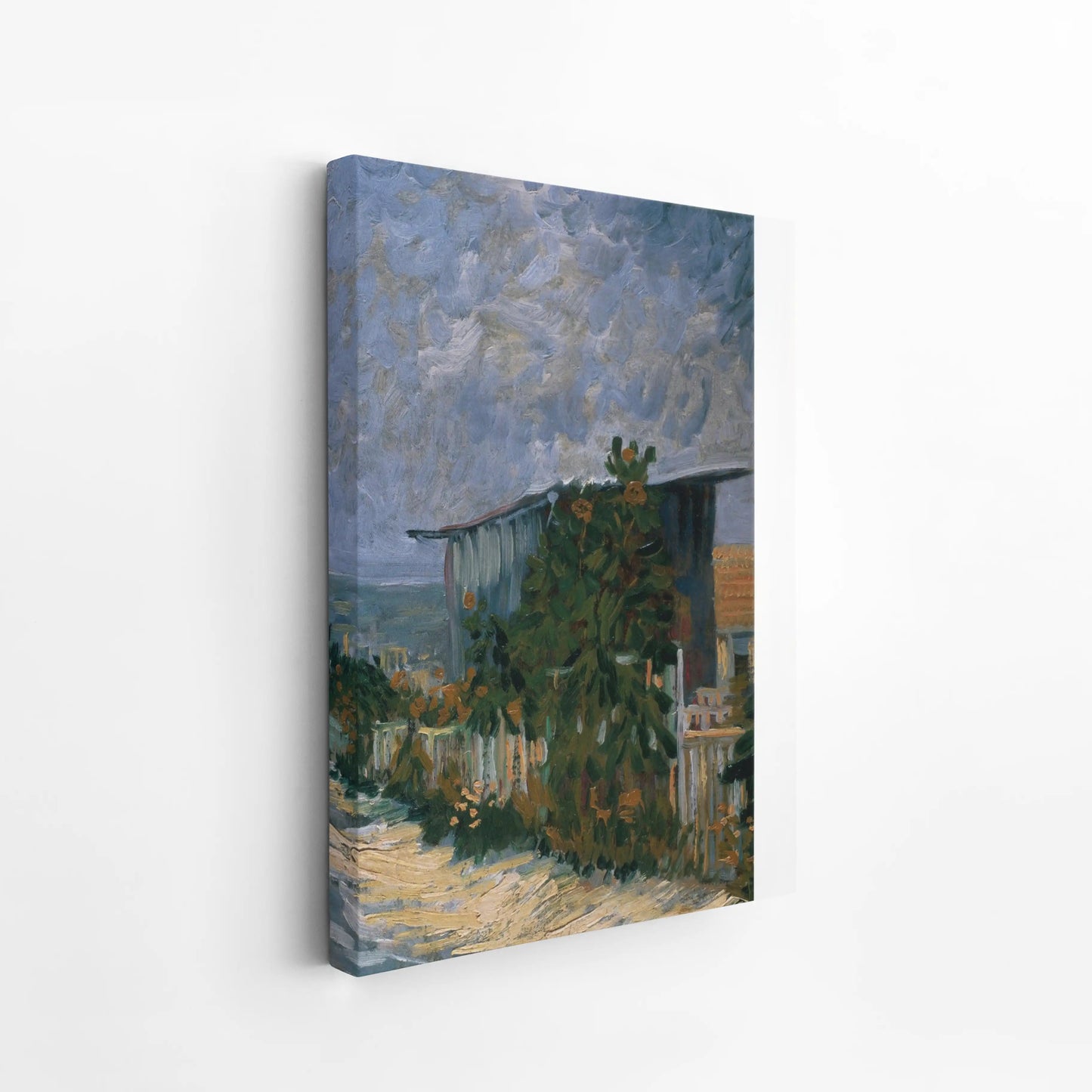 Shelter on Montmartre by Vincent Van Gogh (1887)
