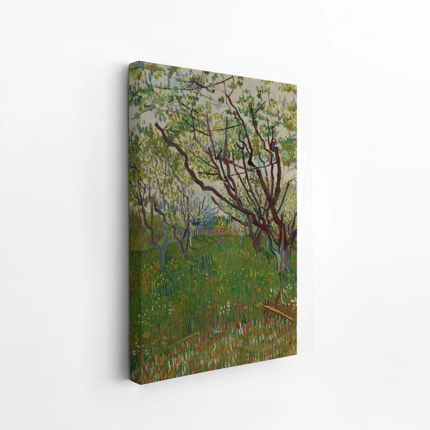 The Flowering Orchard by Vincent Van Gogh (1888)