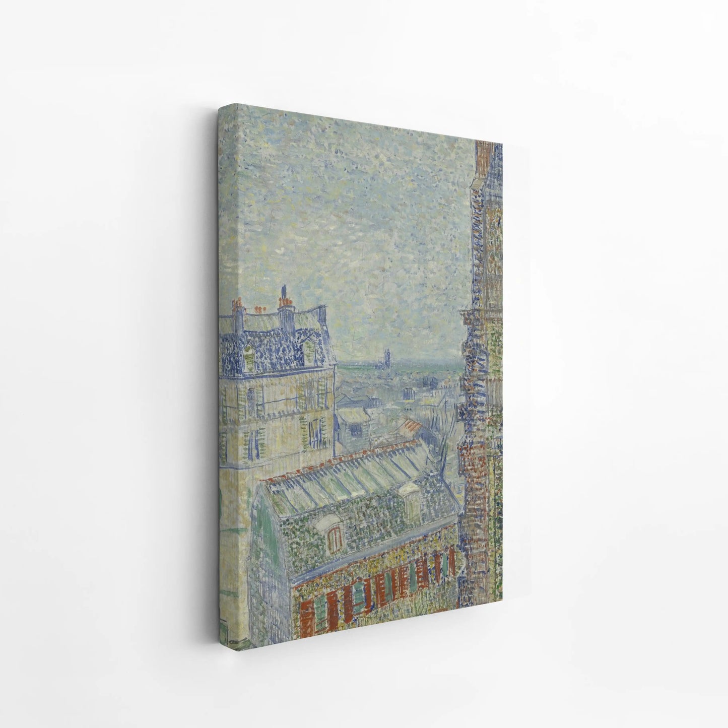 View from Theo’s apartment by Vincent Van Gogh
