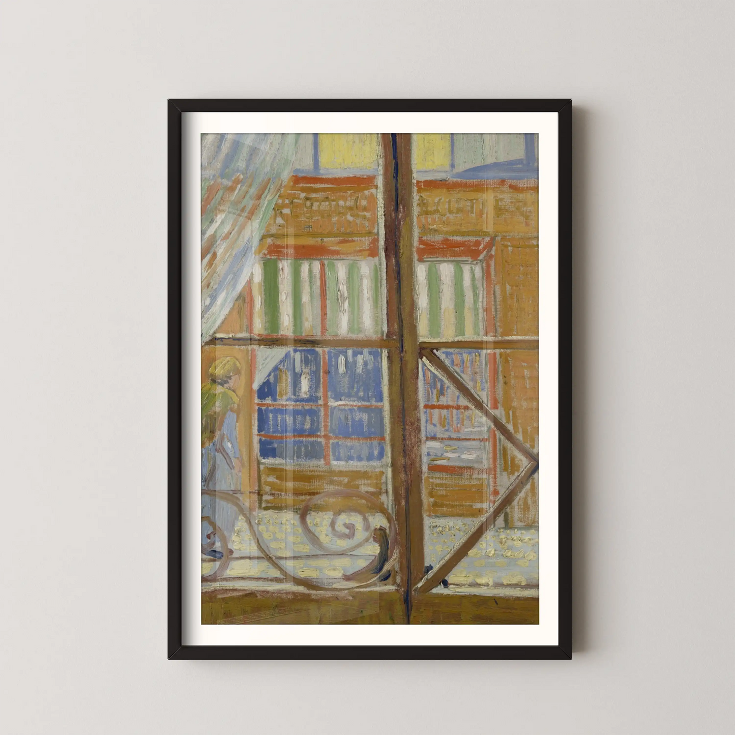 View of a butcher’s shop by Vincent Van Gogh