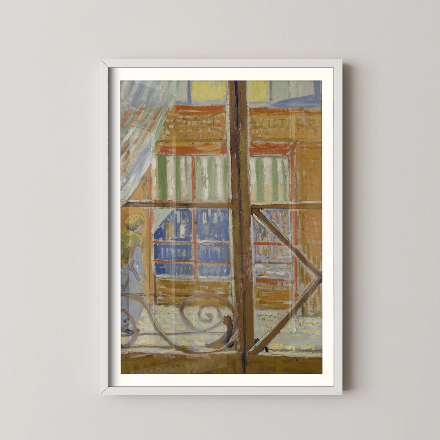 View of a butcher’s shop by Vincent Van Gogh