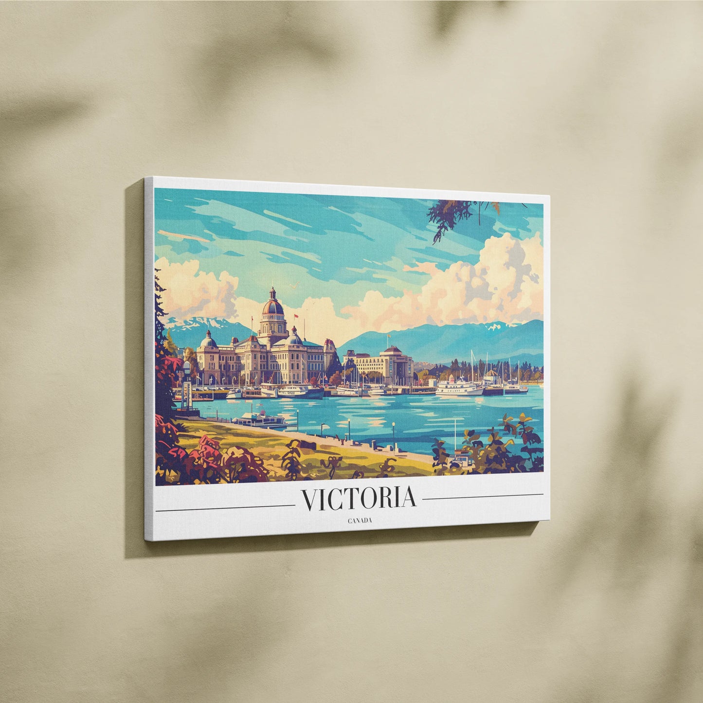 Victoria, Canada, City Print