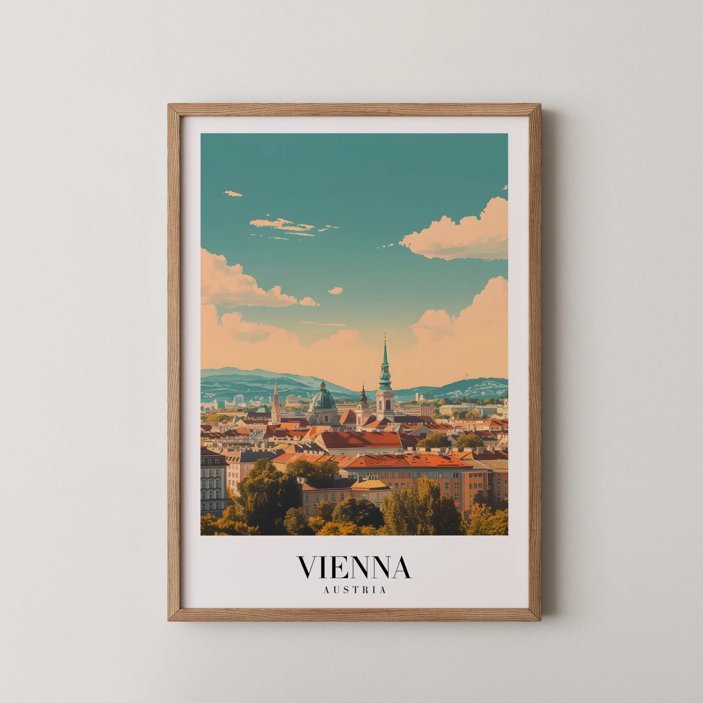 Vienna, Austria, City Prints