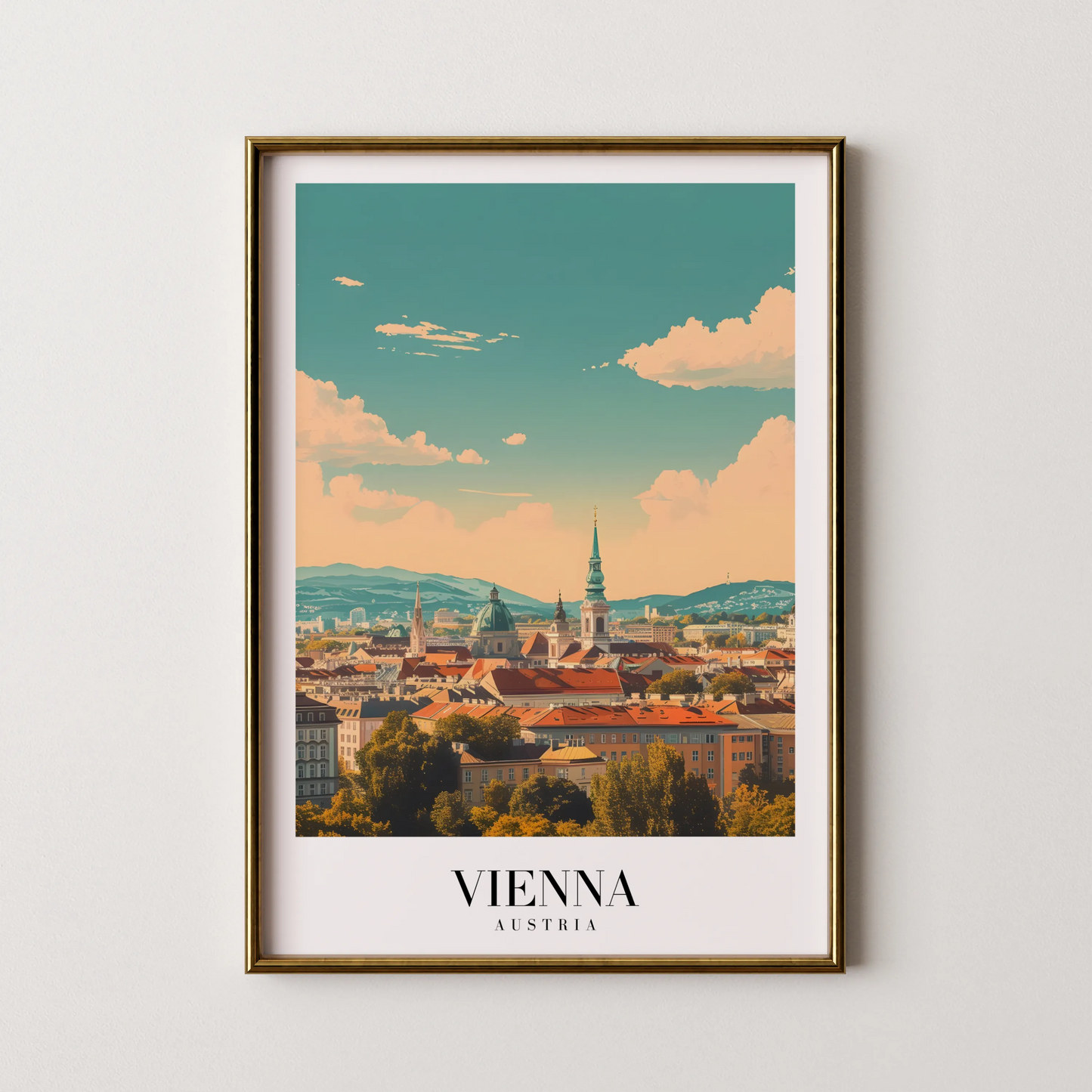 Vienna, Austria, City Prints