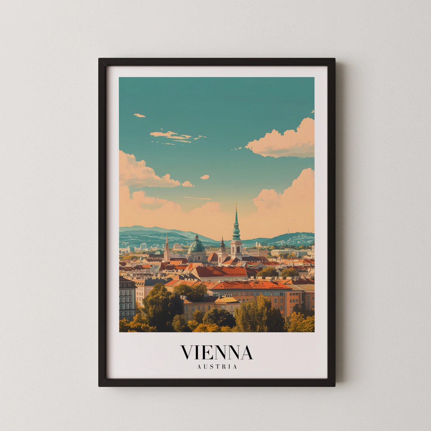 Vienna, Austria, City Prints