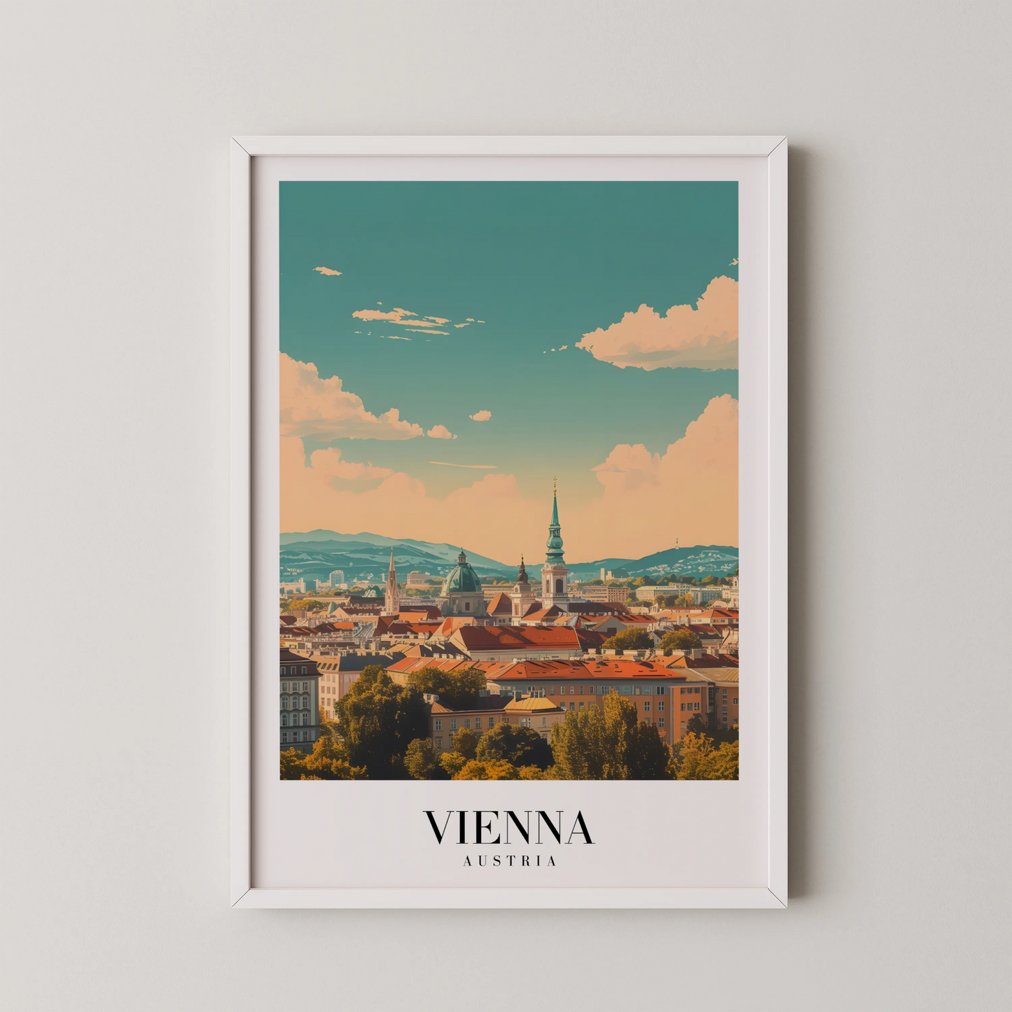 Vienna, Austria, City Prints