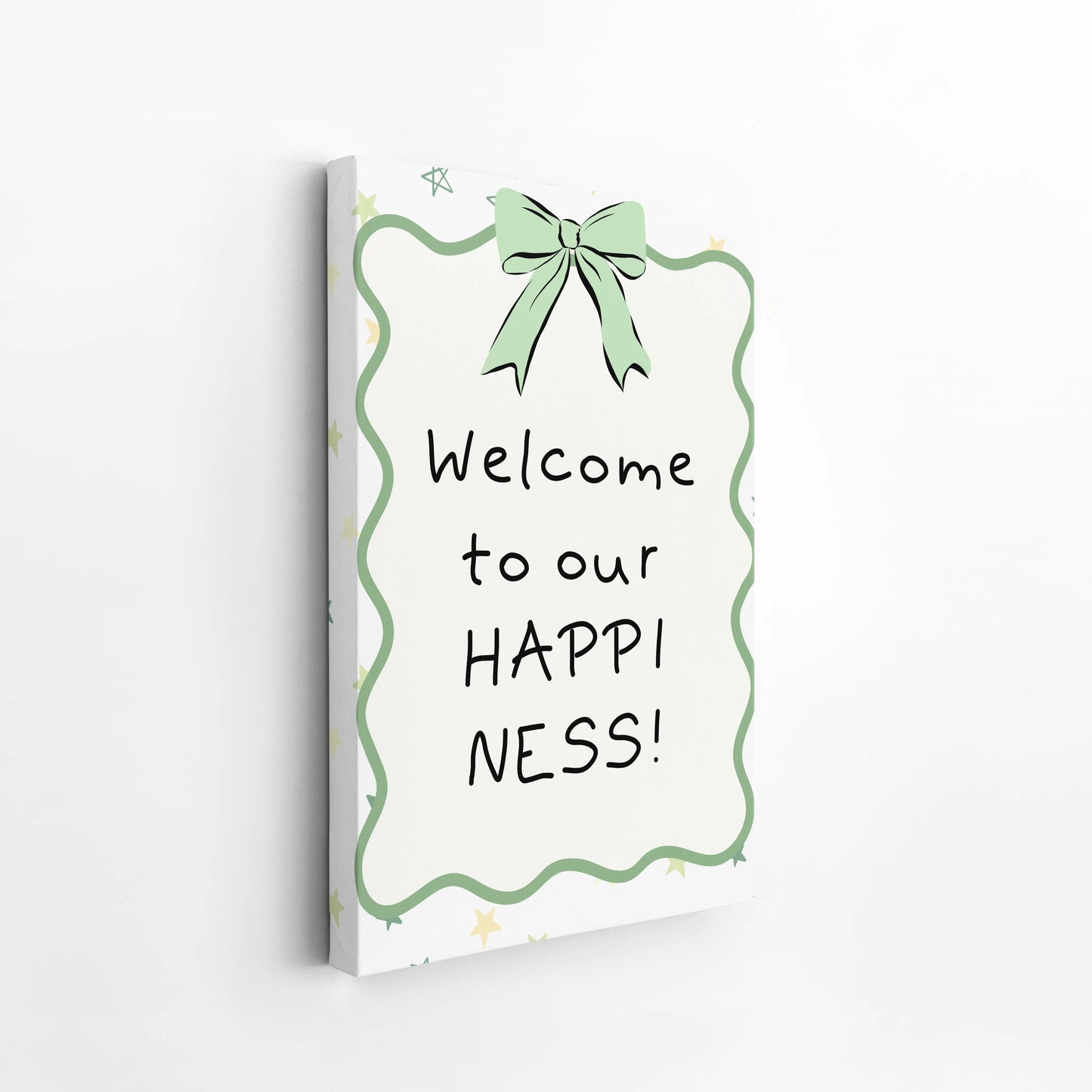 Welcome to Happiness - Nursery Prints