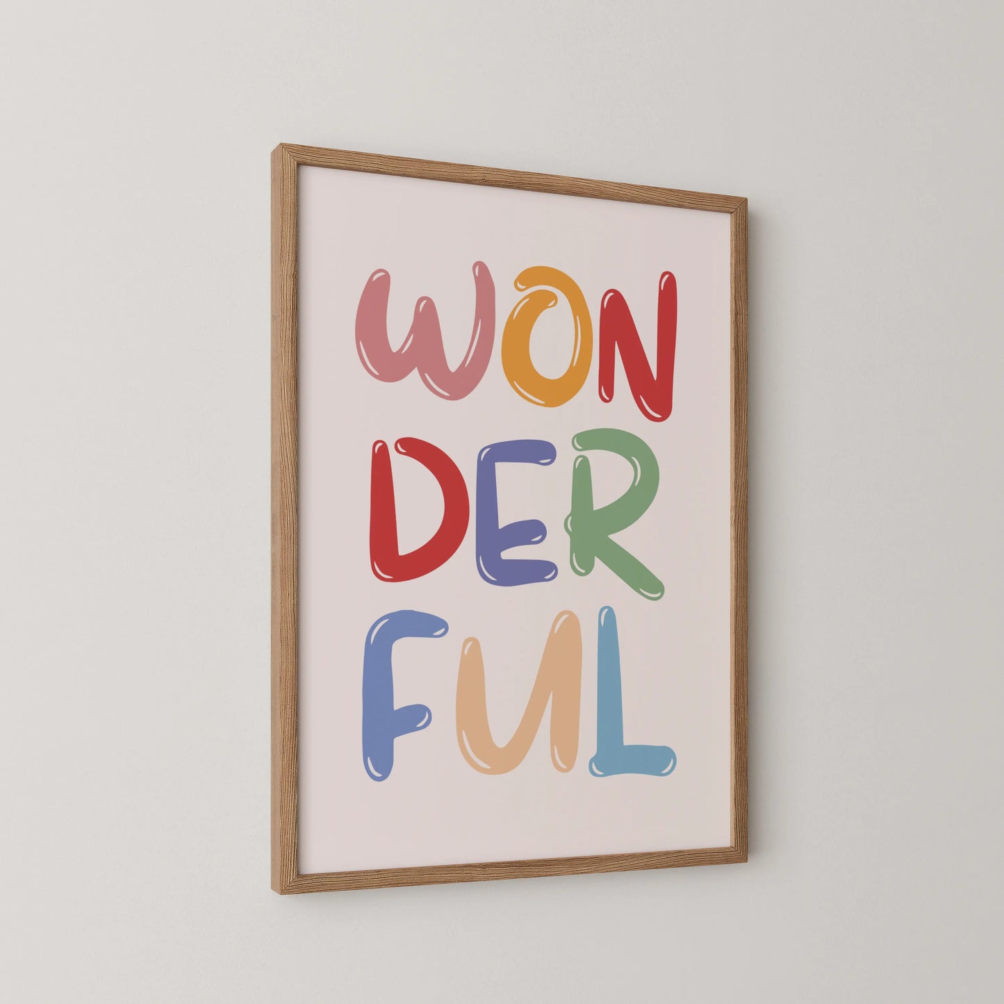 Wonderful - Nursery Prints