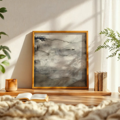 Abstract Black & White, Mid Century Modern, Boho Art Prints