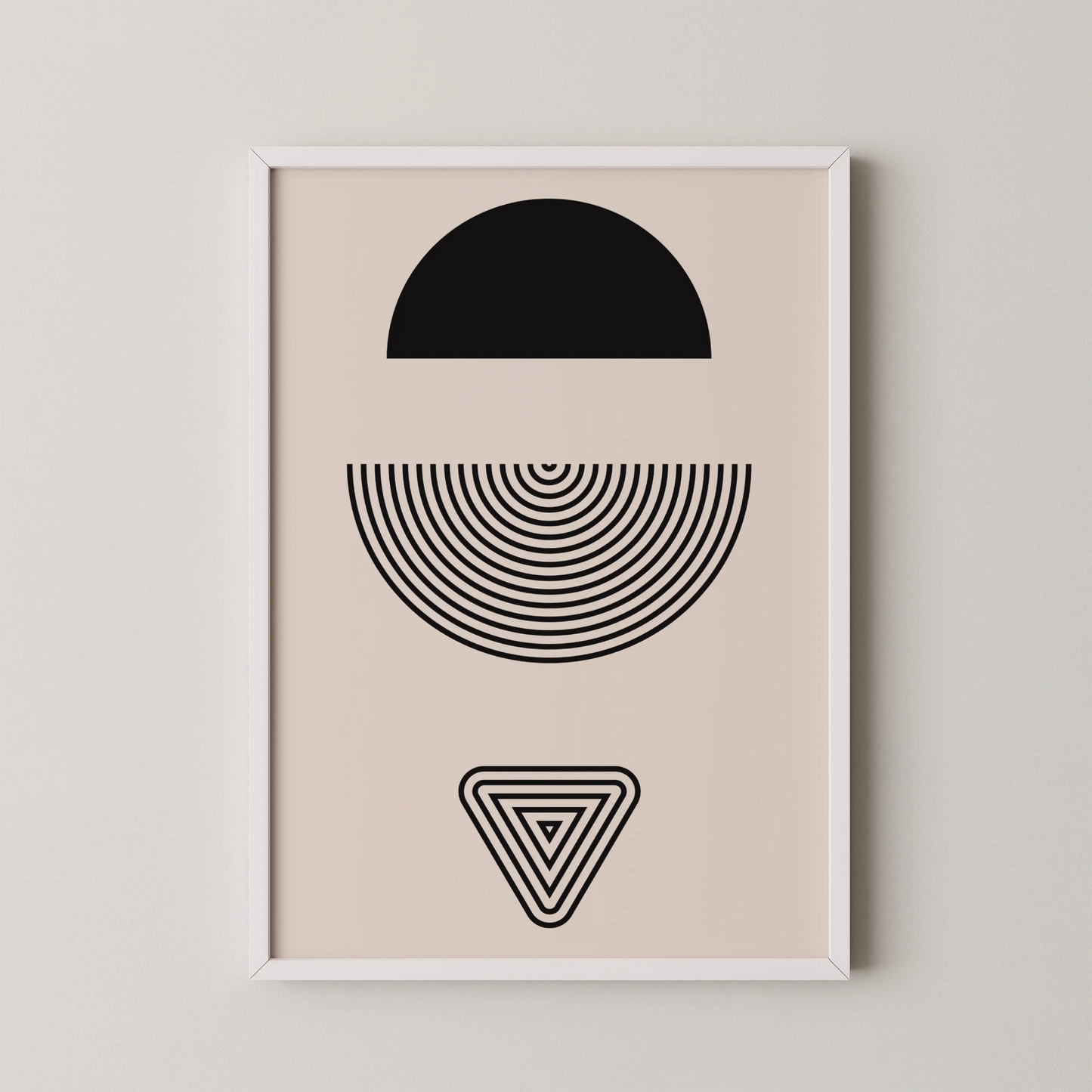 Abstract Lines, Modern Wall Art, Black & White