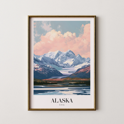 Alaska, USA, City Prints