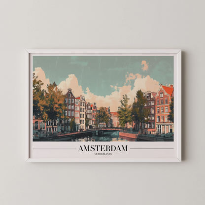 Amesterdam, Netherlands, City Prints
