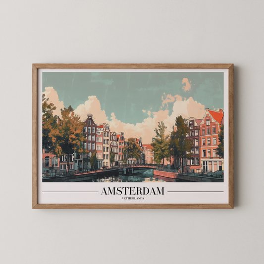 Amesterdam, Netherlands, City Prints