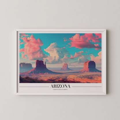 Arizona, USA, City Prints