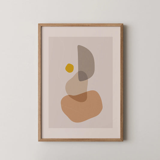 Balance II, Modern Abstract, MInimal Wall Art
