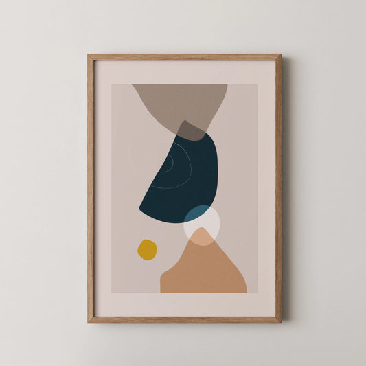 Balance I, Modern Abstract, MInimal Wall Art