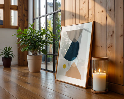 Balance I, Modern Abstract, MInimal Wall Art