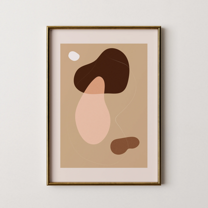 Balance, Modern Abstract, MInimal Wall Art