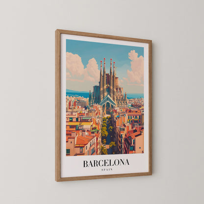 Barcelona, Spain, City Prints