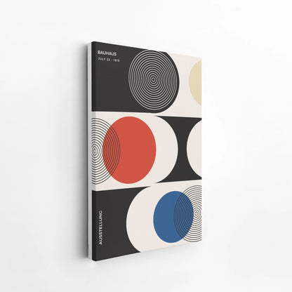 Bauhaus, Geometric, Bold Black & White, Modern Architect, Clean Design Wall Art