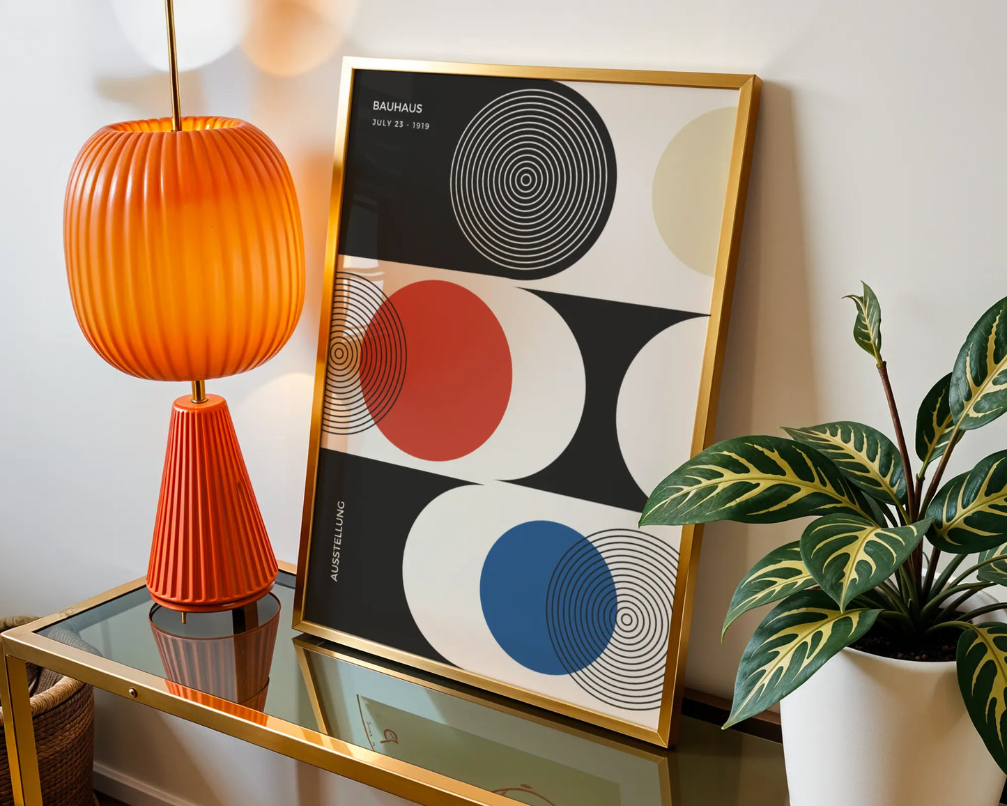 Bauhaus, Geometric, Bold Black & White, Modern Architect, Clean Design Wall Art