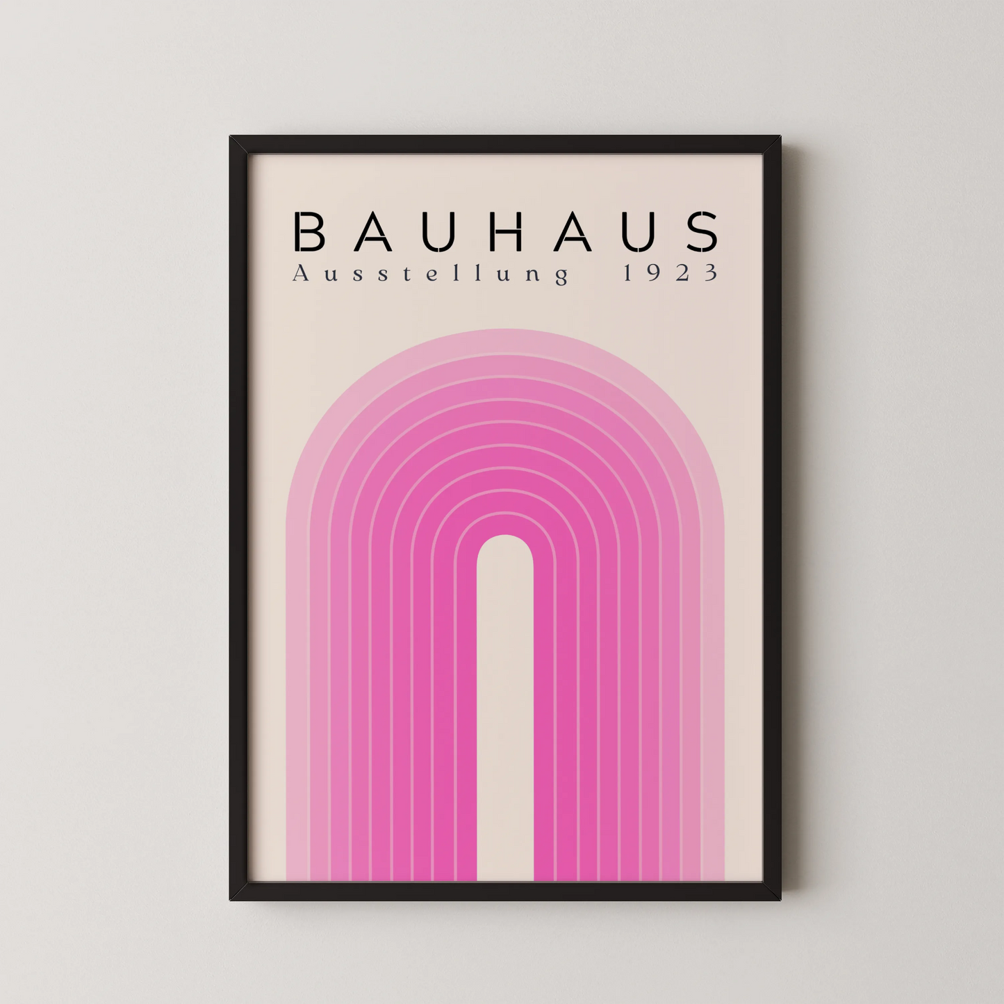 Bauhaus, Geometric, Bold, Modern Architect, Clean Wall Art