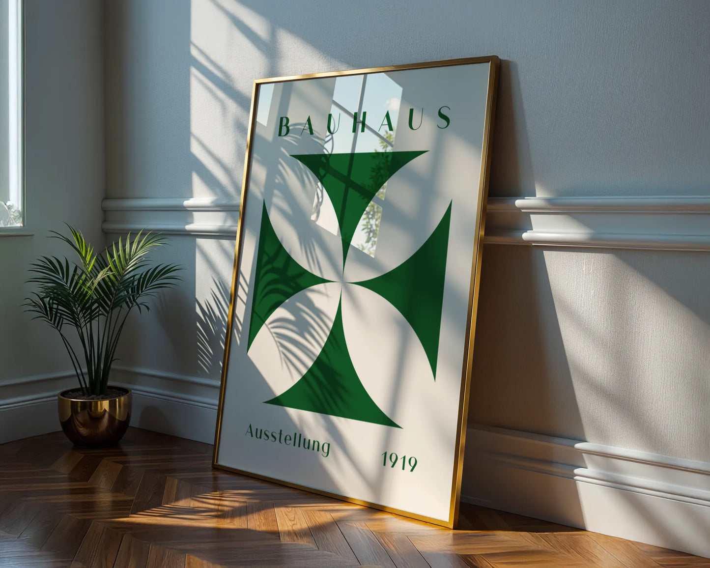 Bauhaus, Geometric III, Modern Architect, Clean Design Wall Art