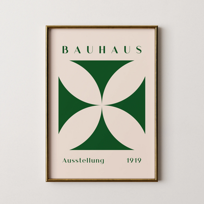 Bauhaus, Geometric III, Modern Architect, Clean Design Wall Art