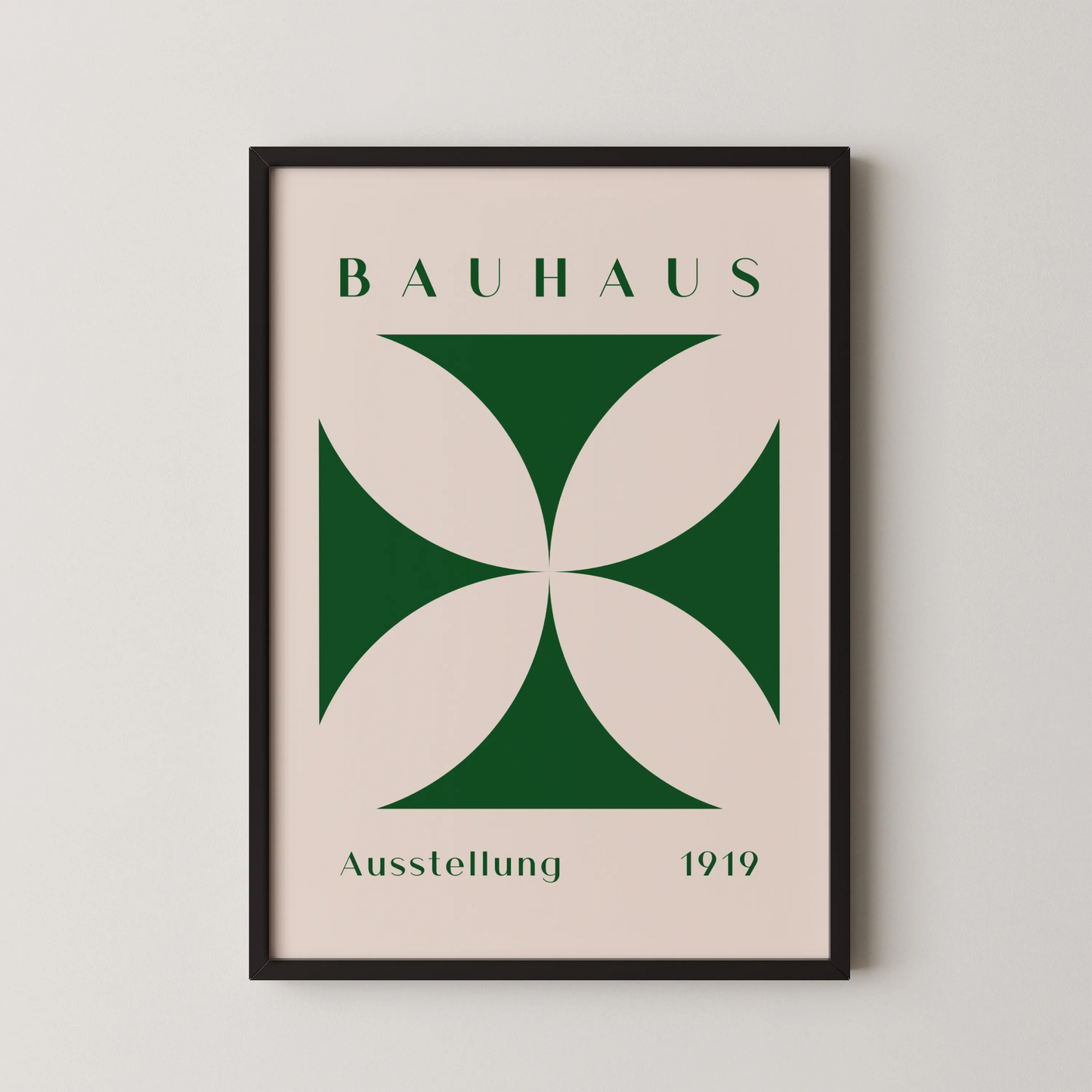 Bauhaus, Geometric III, Modern Architect, Clean Design Wall Art