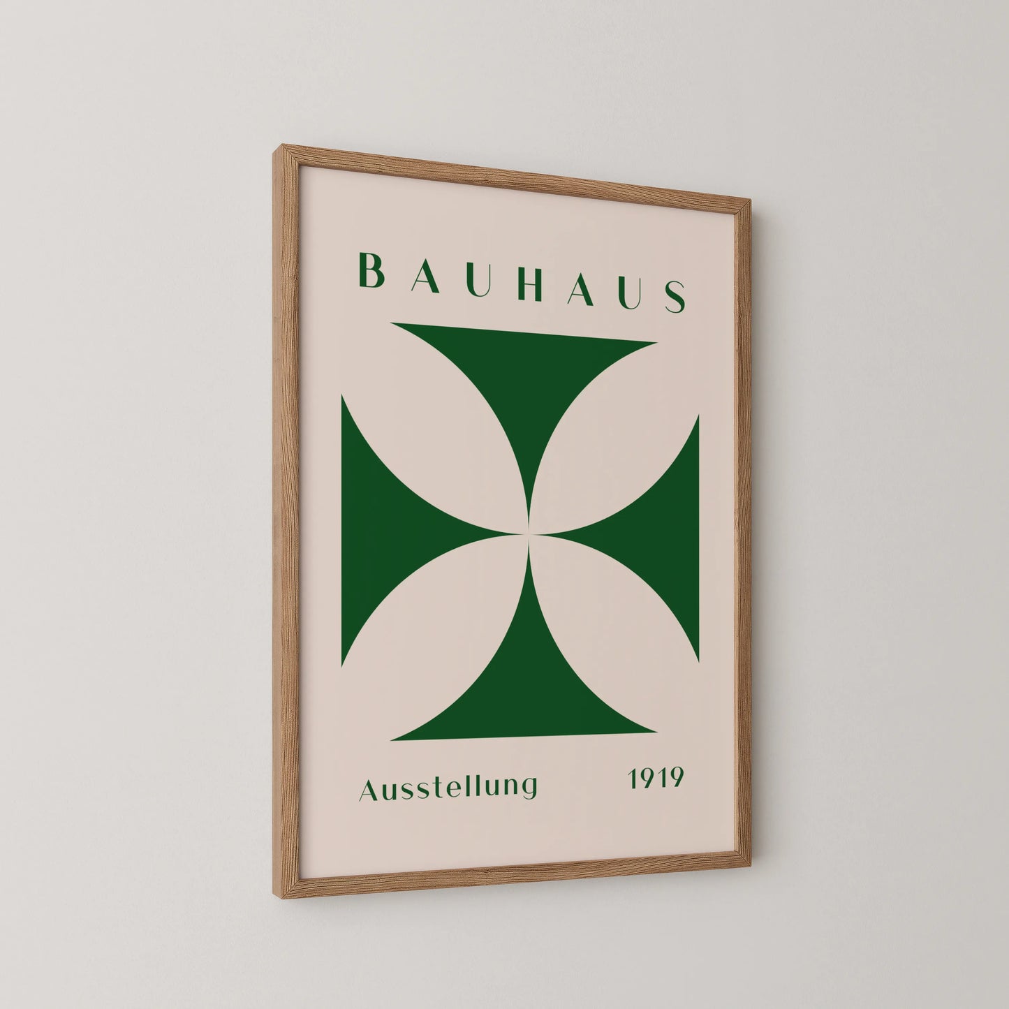 Bauhaus, Geometric III, Modern Architect, Clean Design Wall Art