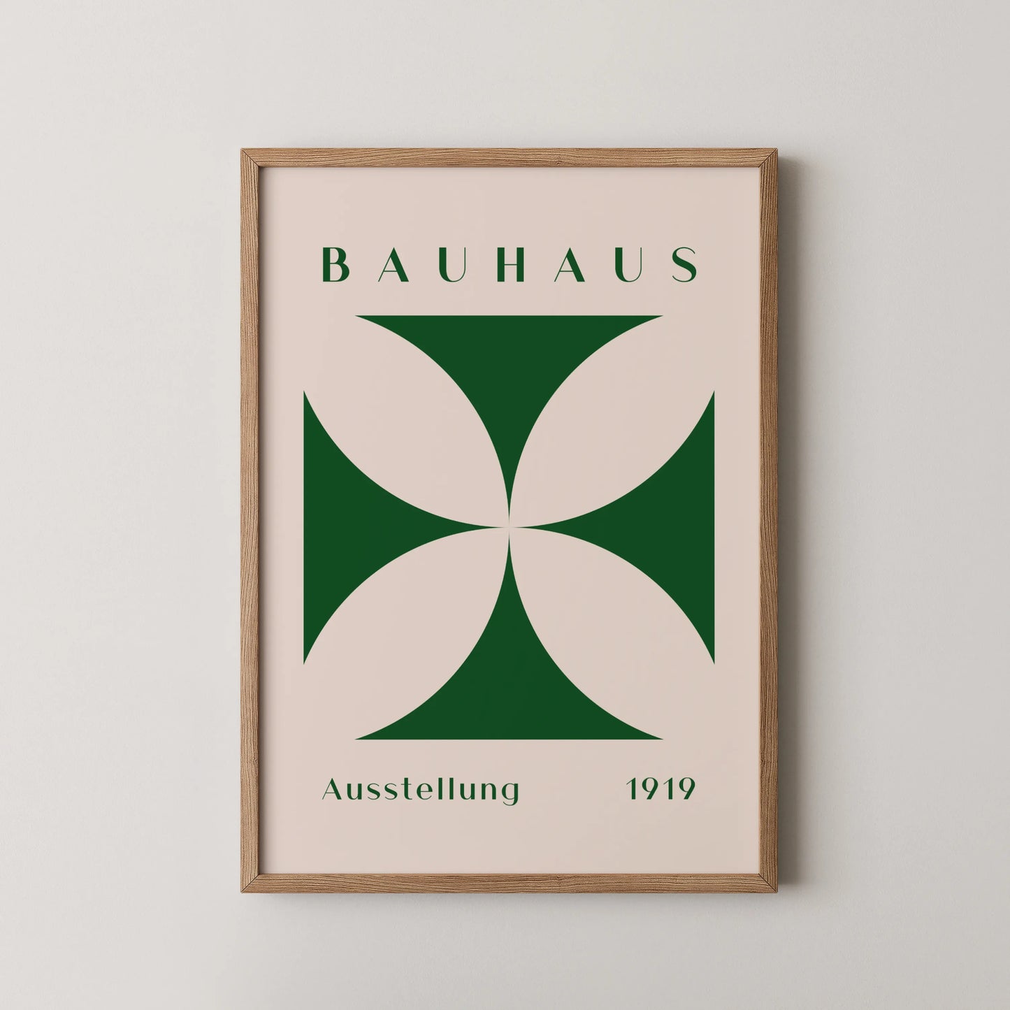 Bauhaus, Geometric III, Modern Architect, Clean Design Wall Art