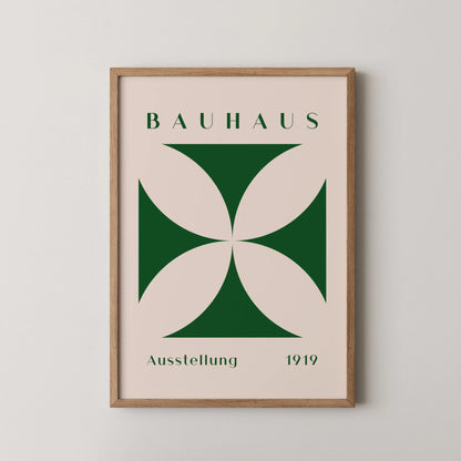 Bauhaus, Geometric III, Modern Architect, Clean Design Wall Art