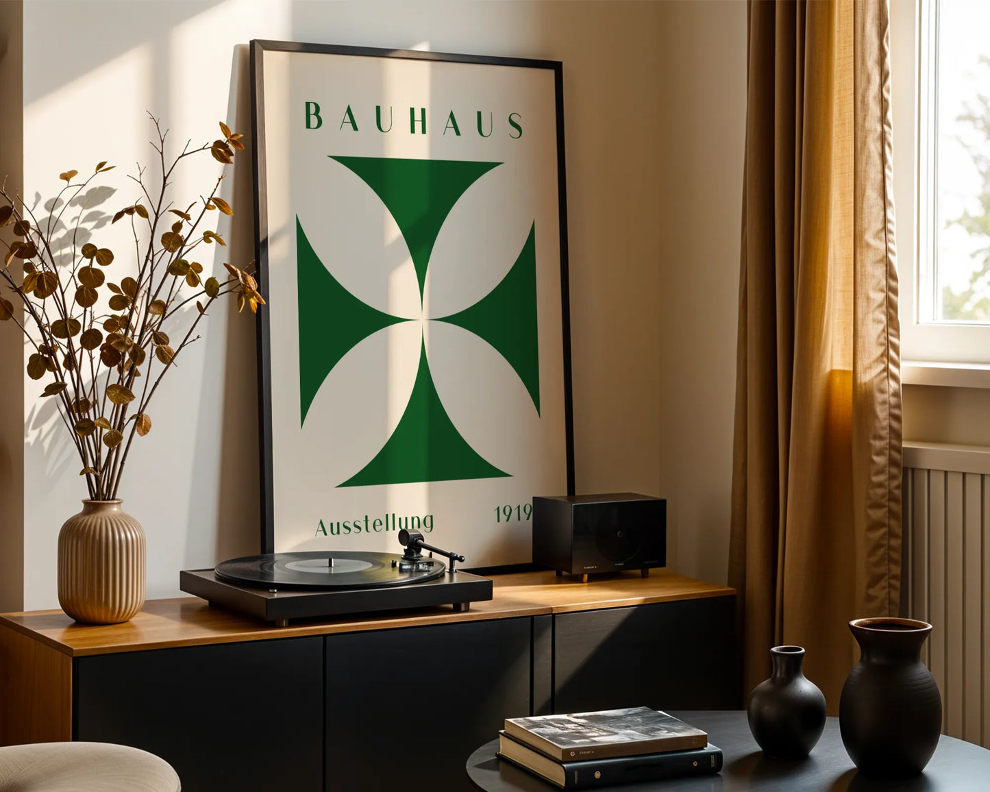 Bauhaus, Geometric III, Modern Architect, Clean Design Wall Art