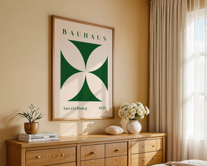 Bauhaus, Geometric III, Modern Architect, Clean Design Wall Art