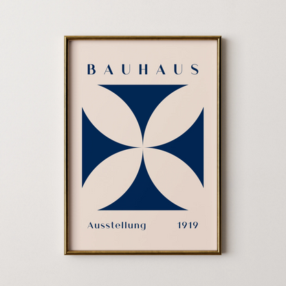 Bauhaus, Geometric II, Modern Architect, Clean Design Wall Art