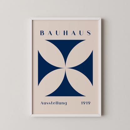 Bauhaus, Geometric II, Modern Architect, Clean Design Wall Art