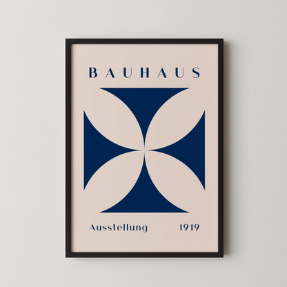 Bauhaus, Geometric II, Modern Architect, Clean Design Wall Art