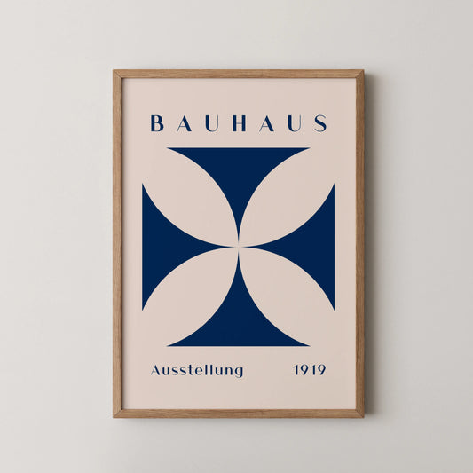 Bauhaus, Geometric II, Modern Architect, Clean Design Wall Art